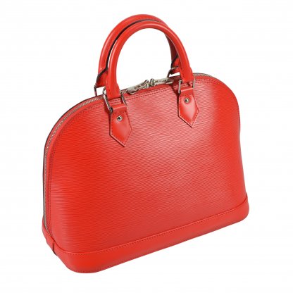 Louis Vuitton Alma PM Epi Leder Coquelicot Second Hand 2