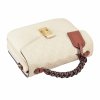 Louis Vuitton Pochette Metis Monogram Empreinte Leder Handtasche Creme Beige Second Hand 6
