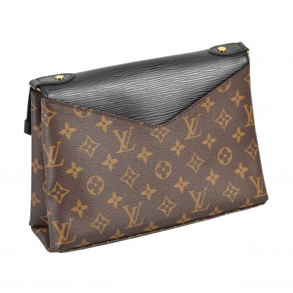 Louis Vuitton Saint Michel Monogram Canvas Epi Leder Handtasche Second Hand 3