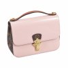 Louis Vuitton Cherrywood BB Rose Ballerine Vernis Leder Handtasche Second Hand 2