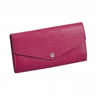 Louis Vuitton Sarah Geldbörse Epi Leder Portemonnaie Fuchsia Second Hand 2