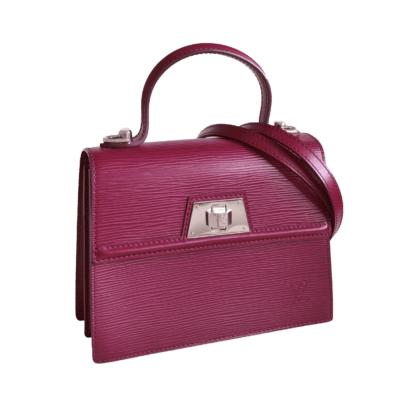 Louis Vuitton Sevigne PM Epi Leder Fuchsia Handtasche Second Hand 13201 0