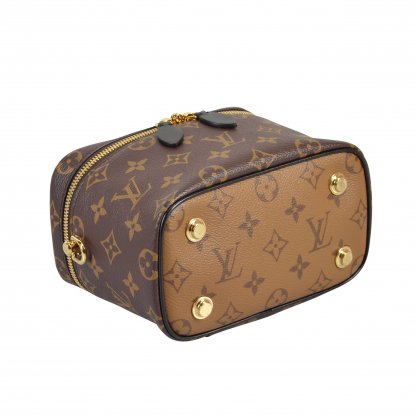 Louis Vuitton Vanity PM Monogram Canvas Reverse Handtasche Second Hand 5