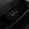 CHANEL Medium Braided Chic Flap Bag Leder Handtasche Schwarz Second Hand 9