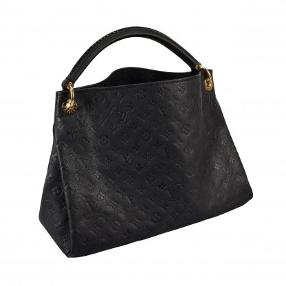 Louis Vuitton Artsy MM Monogram Empreinte Leder Schwarz Second Hand 2