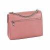Louis Vuitton Mylockme BB Leder Handtasche Altrosa Bordeaux Second Hand 3