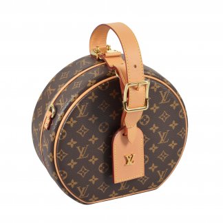 Louis Vuitton Petite Boite Chapeau Monogram Canvas Handtasche Second Hand 14257 2