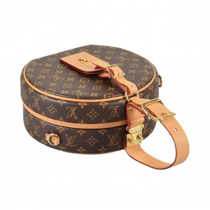 Louis Vuitton Petite Boite Chapeau Monogram Canvas Handtasche Second Hand 14257 6