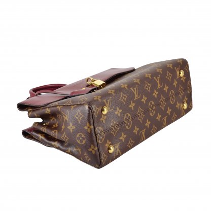 Louis Vuitton Venus Monogram Canvas Leder Handtasche Raisin Bordeaux Rot Second Hand 15042 5