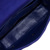 CHANEL Klassische Maxi Single Flap Bag Jersey Handtasche Second Hand Blau 15475 7