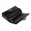 CHANEL 2.55 Reissue Double Flap Bag Lackleder Handtasche Schwarz Second Hand 15535 7