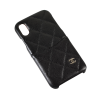 CHANEL iPhone X XS Etui Smartphone Leder Case Schwarz Second Hand 15630 2