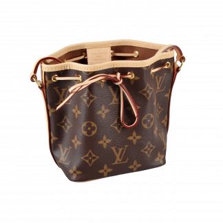 Louis Vuitton Nano Noé Monogram Canvas Handtasche Second Hand 15755 2