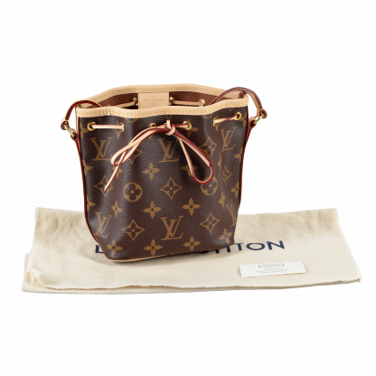 Louis Vuitton Nano Noé Monogram Canvas Handtasche Second Hand 15755 1