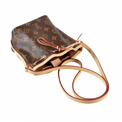 Louis Vuitton Nano Noé Monogram Canvas Handtasche Second Hand 15755 6