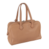 Hermès Victoria II 35 Taurillon Clemence Leder Handtasche Tabac Camel Second Hand 15796 3