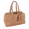 Hermès Victoria II 35 Taurillon Clemence Leder Handtasche Tabac Camel Second Hand 15796 2