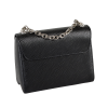 Louis Vuitton Twist PM Epi Leder Handtasche Schwarz Silber Second Hand 15928 3