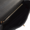 CHANEL Coco Handle Large Flap Bag Leder Handtasche Schwarz Second Hand 15929 7