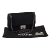 CHANEL Jersey Flap Bag Handtasche Schwarz Second Hand 16133 1