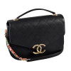 CHANEL Coco Curve Flap Bag Caviar Leder Handtasche Schwarz Second Hand 16134 2