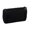 CHANEL Jersey Flap Bag Handtasche Schwarz Second Hand 16133 3