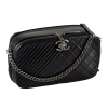 CHANEL Coco Boy Camera Bag Leder Handtasche Schwarz Second Hand 16010 2