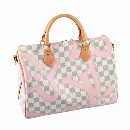 Louis Vuitton Speedy 30 Damier Azur Tahitienne Handtasche Second Hand 16129 2