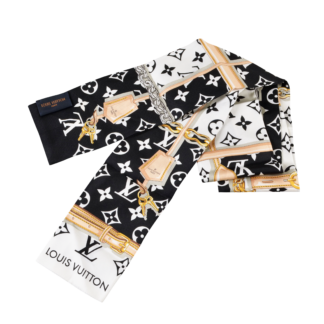 Louis Vuitton Monogram Confidential Bandeau Seidentuch Second Hand 16456 2