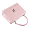 Louis Vuitton Lockme II Leder Handtasche Rose Ballerine Second Hand 16394 6