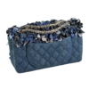 CHANEL 2.55 Reissue Denim Camellia Flap Bag Second Hand 16749 2