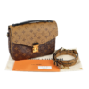 Louis Vuitton Pochette Metis Monogram Reverse Handtasche Braun Second Hand 16802 1
