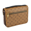 Louis Vuitton Pochette Metis Monogram Reverse Handtasche Braun Second Hand 16802 3