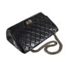 CHANEL 2.55 Reissue Maxi Dobule Flap Bag Schwarz Second Hand 17051 5