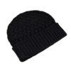 CHANEL Kaschmir Mütze Schwarz Second Hand 17298 2