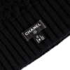 CHANEL Kaschmir Mütze Schwarz Second Hand 17298 3