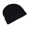 CHANEL Kaschmir Mütze Schwarz Second Hand 17298 1