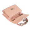CHANEL Flap Bag Leder Handtasche Beige-Rosa Second Hand 17245 6
