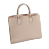Louis Vuitton Lockme Tote MM Leder Handtasche Greige Second Hand 17592 2