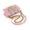 CHANEL Boy Bag Small Tweed Handtasche Rosa Second Hand 17623 5