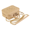 CHANEL Small Filigree Vanity Bag Leder Handtasche Beige Second Hand 17705 5