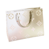 Louis Vuitton Onthego MM Spring in the City Handtasche Monogram Giant Sunset Kaki Second Hand 17843 1