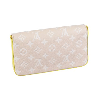 Louis Vuitton Pochette Felicie Monogram Empreinte Leder Bunt Second Hand 17762 2