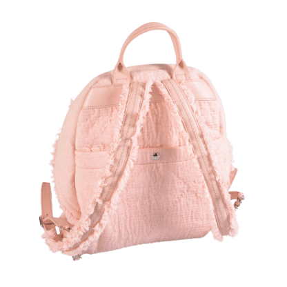 Chanel Rucksack Baumwolle Rosa Second Hand 17976 2