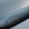 CHANEL Chevron Boy Bag New Medium Leder Handtasche Second Hand 18059 8