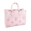 Louis Vuitton Onthego MM Summer by the Pool Leder Handtasche Second Hand 18270 1