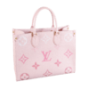 Louis Vuitton Onthego MM Summer by the Pool Leder Handtasche Second Hand 18270 2