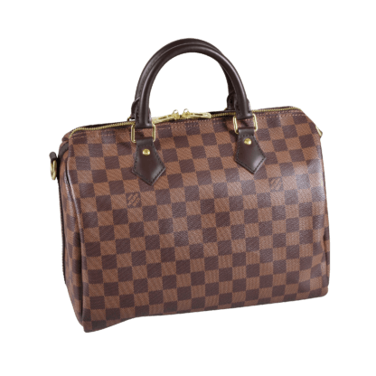 Louis Vuitton Speedy 35 Bandouliere Damier Ebene Handtasche Second Hand 18142 2