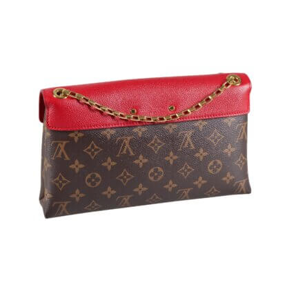 Louis Vuitton Pallas Chain Monogram Cerise Handtasche Second Hand 18553 2