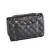 CHANEL 2.55 Reissue Mini Flap Bag Leder Handtasche Grau Second Hand 19107 2